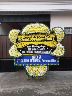 Papan Bunga Duka di Cicendo