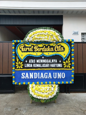 Papan Bunga Duka di Cicendo