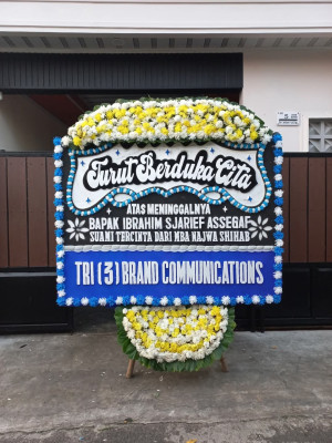 Papan Bunga Duka di Cicendo